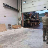 Russian military parking