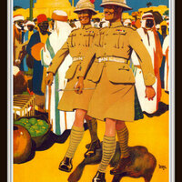 British Empire Colonial Poster