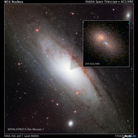Hubble Andromeda Galaxy