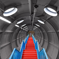 Inside an “atom” by Herbert A. Franke