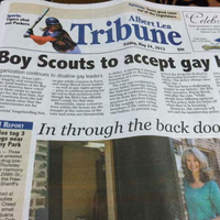 well they're not going in the front door