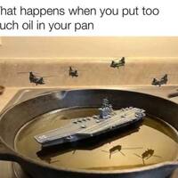 Out of the frying pan and into the fire