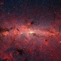 Milky Way galaxy core