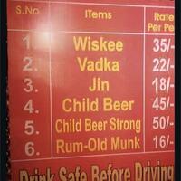 I'll have a pint of child beer