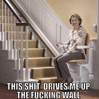 up. the. fuckin'. wall.