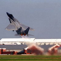 F15C on takeoff