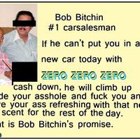 bob bitchin i don\'t sale cars i sale dreams