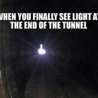 Light at the end of the tunnel 