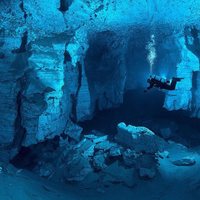 Orda cave (Ural, Russia) world’s longest known underwater ‘crystal’ cave