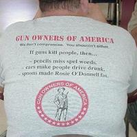 Guns don't kill people...but