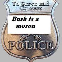 bush is a moron