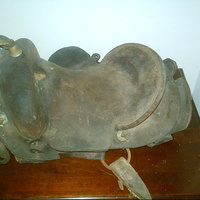 an old saddle i found in the boonies