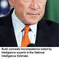 Bush won't release information that makes republicans look bad