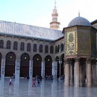 Damascus Courtyard of Mosque Umayyad