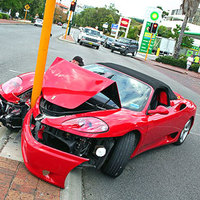 Ouch! Pole dancing, Ferrari style