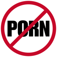 What about "No Porn" don't you dickheads understand?