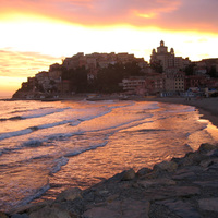 A sunset in Liguria (Italy) ...not mine, btw