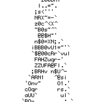 Animated Walking ASCII Man