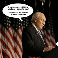 Cheney's poor record of truth telling leaves him without credibility