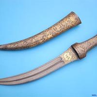 Steel Wootz Jambiya Dagger, Persia, Qajar Period