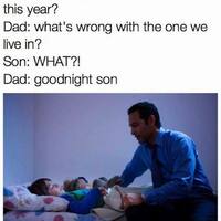 Sleep well, son