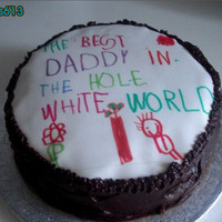 OOPS: Little Kid Celebrates Dad With Unintentionally Racist Cake