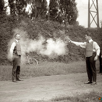 TESTING OUT BULLETPROOF VESTS BACK IN THE DAYS