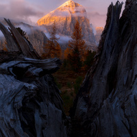 Sunset in Dolomites by Martin Morávek
