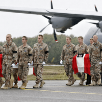Danish soldiers who died in Afghanistan, supporting America's Article 5 call