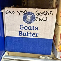 Goats butter!