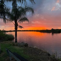 Shell creek sunset