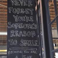 A reason to smile