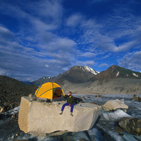 camping out