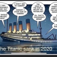 If the Titanic sank in 2020