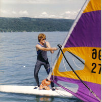 first windsurfing try
