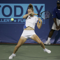 Martina Hingis in action