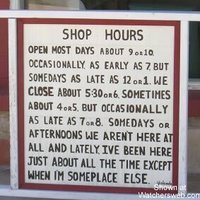 new store hours