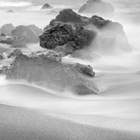 Rocks and Surf Patterns, Navarro Head by Nathan McCreery