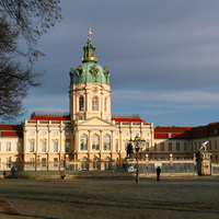 Charlottenburg Castle in Berlin.