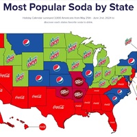 We have Mountain Dew or crab juice. Eww! I'll take the crab juice.