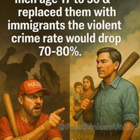 Actual US crime rate 