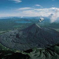 Karymsky volcano Kamchatka