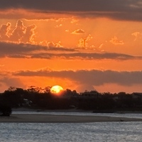 burnished sky