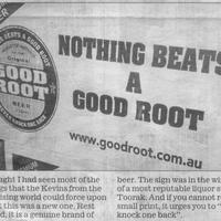nothing beats a good root!