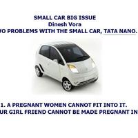 2 problems with the TATA NANO car