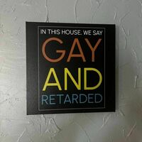 I wont censor you in my house