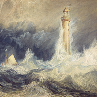 Wallpaper - Joseph Mallord William Turner - Bell Rock Lighthouse, UK
