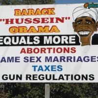 Obama billboard