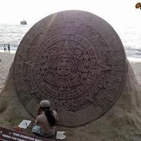 Mayan Calendar Sand Art
