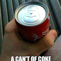 Can't of Coke